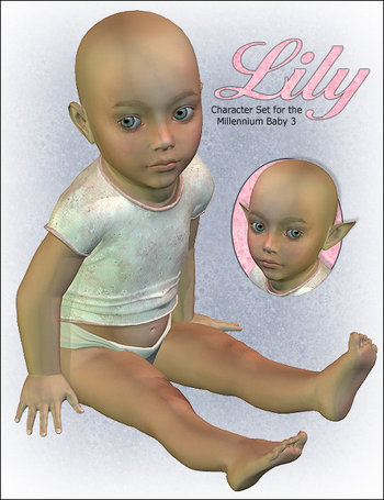 Lily for Millennium Baby 3.0©DAZ 3D, Thorne, Sarsa