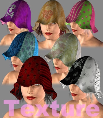 DreamColors for Tulip by Aziqo©DarkAngelGraficsRequired! Tulip Hat with Hair (V4)