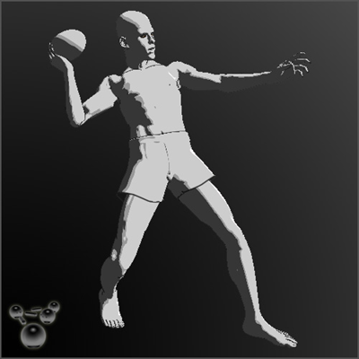 G2 Male Animated Poses: Athletics
