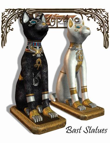 rdna-egyptine-bast-statues