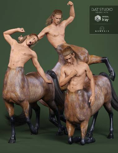 Capsces Poses and Expressions for Centaur 7 Male
