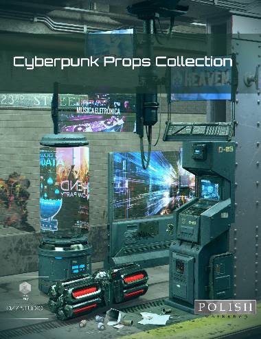 Cyberpunk Props Collection
