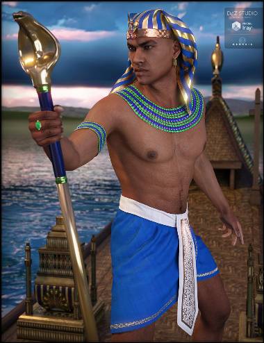 Egyptian Outfit for Genesis 3 Male(s)
