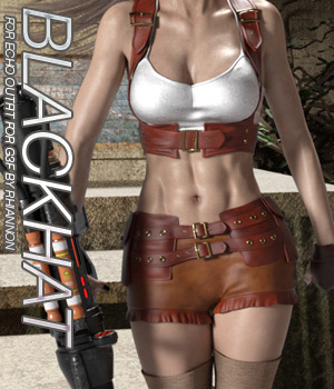 BLACKHAT - Echo Outfit for the Genesis 3 Female
