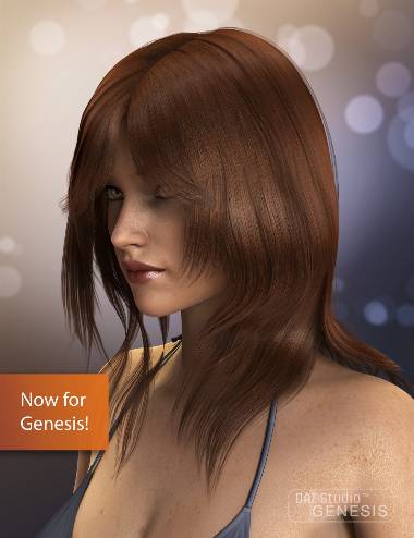 Radiant Jaguar Hair for Genesis