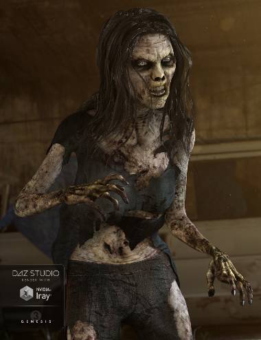 Lucille Zombie for Genesis 3 Female(s)