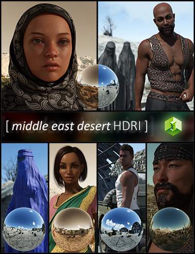 Middle East Desert HDRI