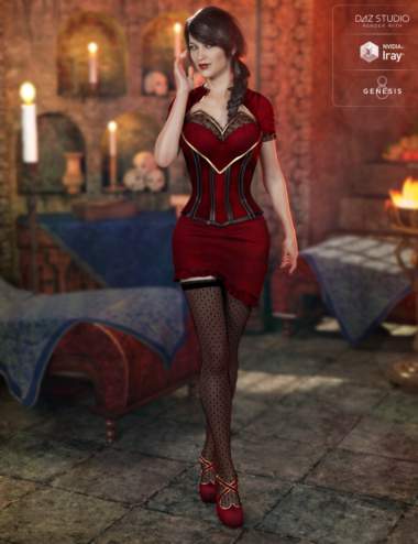 Thessea Outfit for Genesis 8 Female(s)