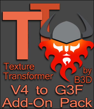 V4 to G3F Add-On pack for Texture Transformer